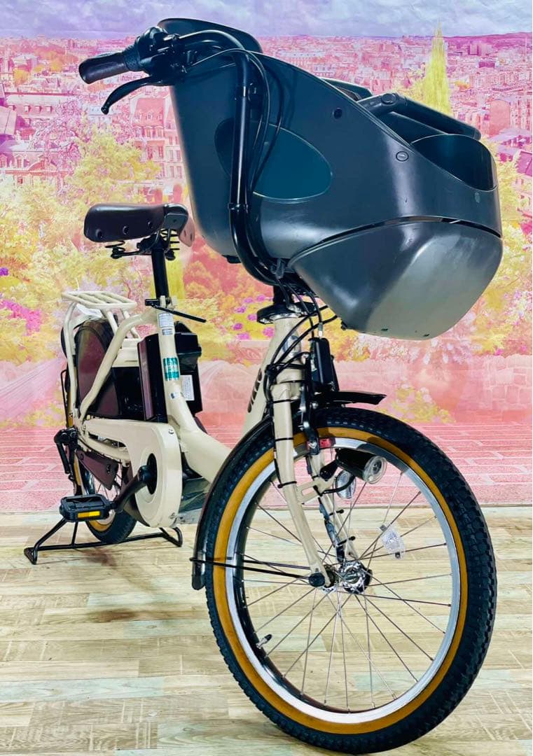 K2619 電動自転車ブリヂストン ビッケ 子供乗せ 20インチ
