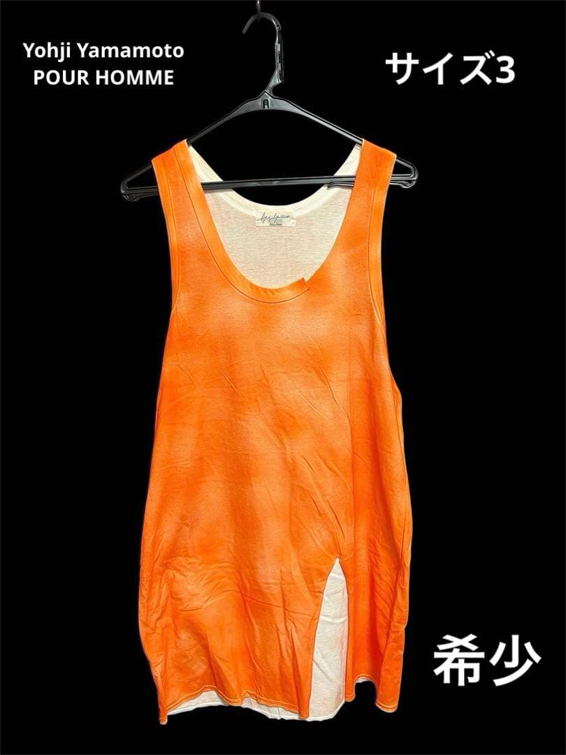 Yohji Yamamoto POUR HOMME タンクトップ サイズ3 希少
