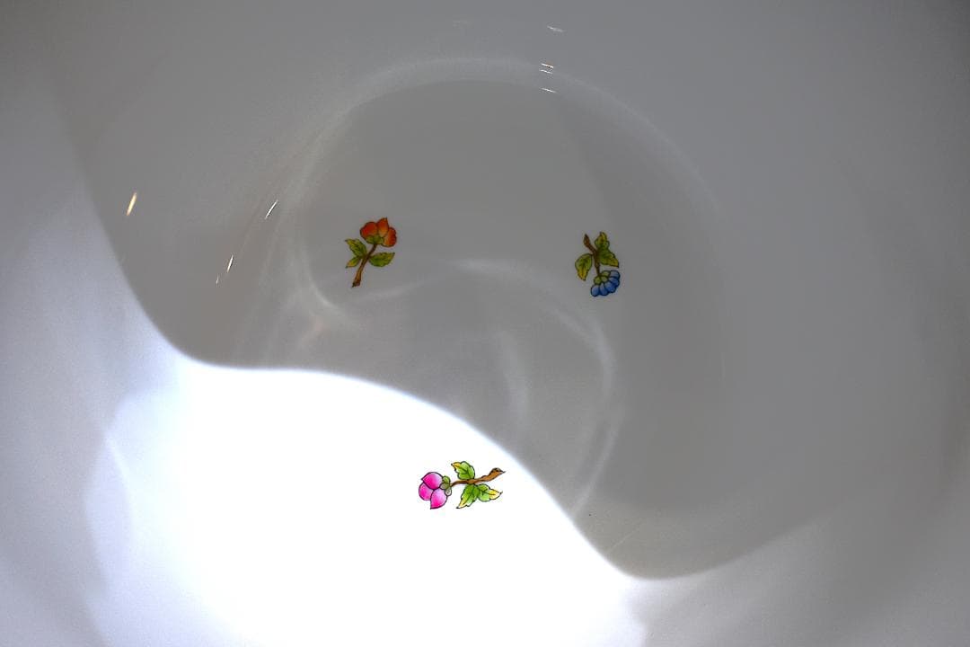 Herend ヘレンド ヴィクトリアブーケ 飾り鉢 未使用