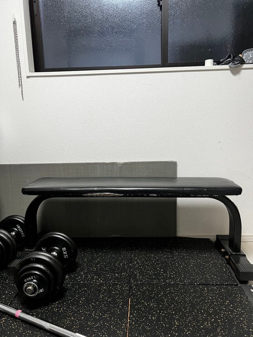 群馬県からホームジム一式 まとめ売り IROTEC可変式ダンベル＋プレートツリー