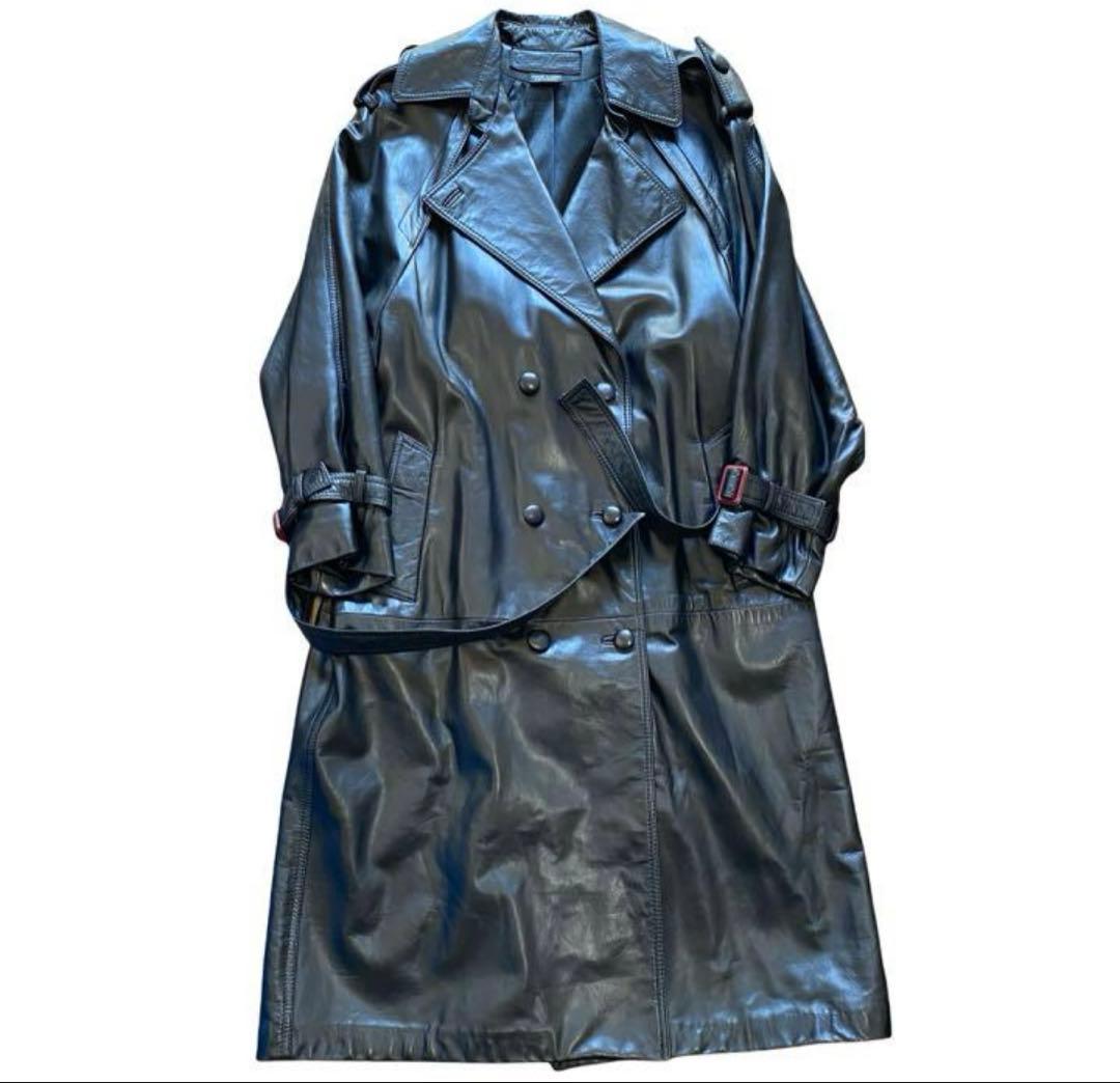 【専用】Clifford Michael 黒 レザートレンチコート