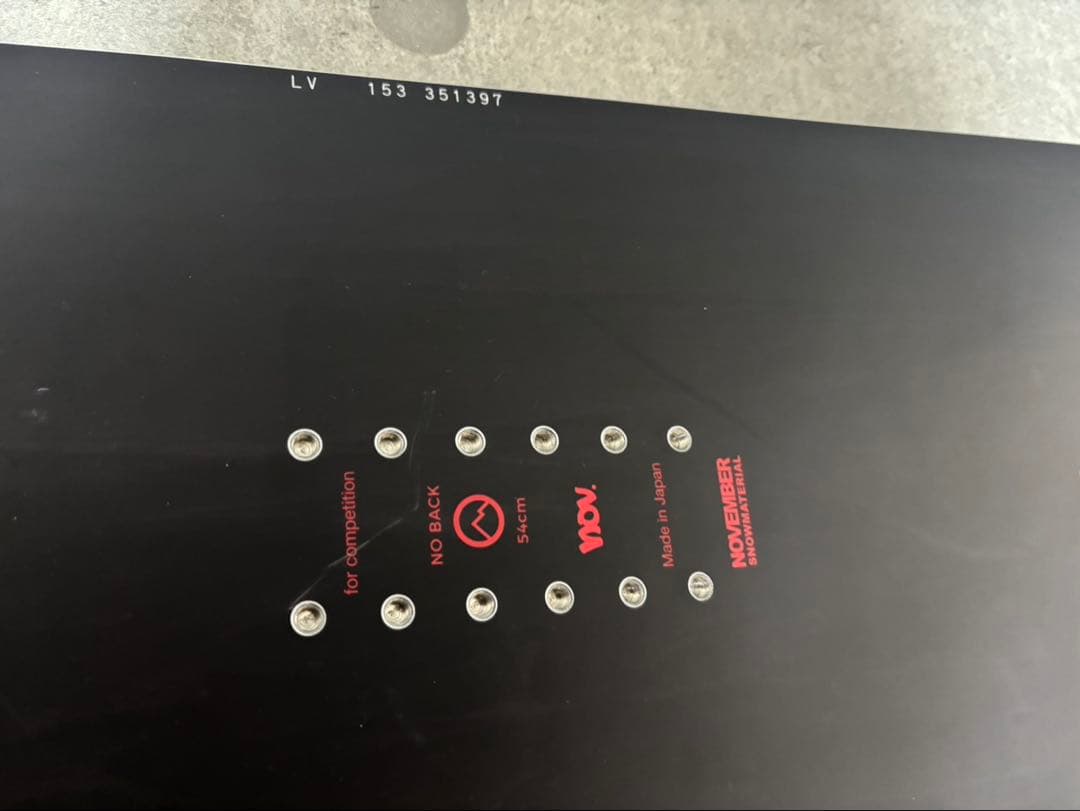 NOVEMBER LIVER TOUR 153cm 23-24 スノーボード