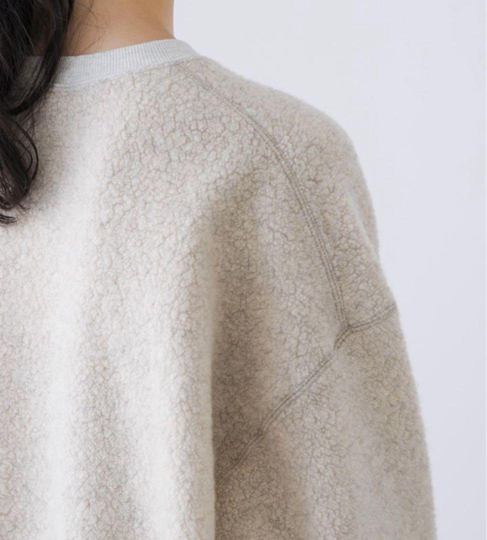 かぐれ ウール ボア プルオーバー