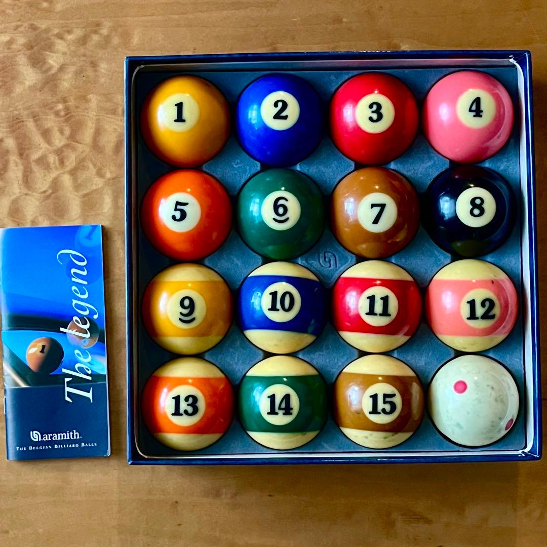 ビリヤード アラミスボール スーパーアラミスプロ TV 説明書付き