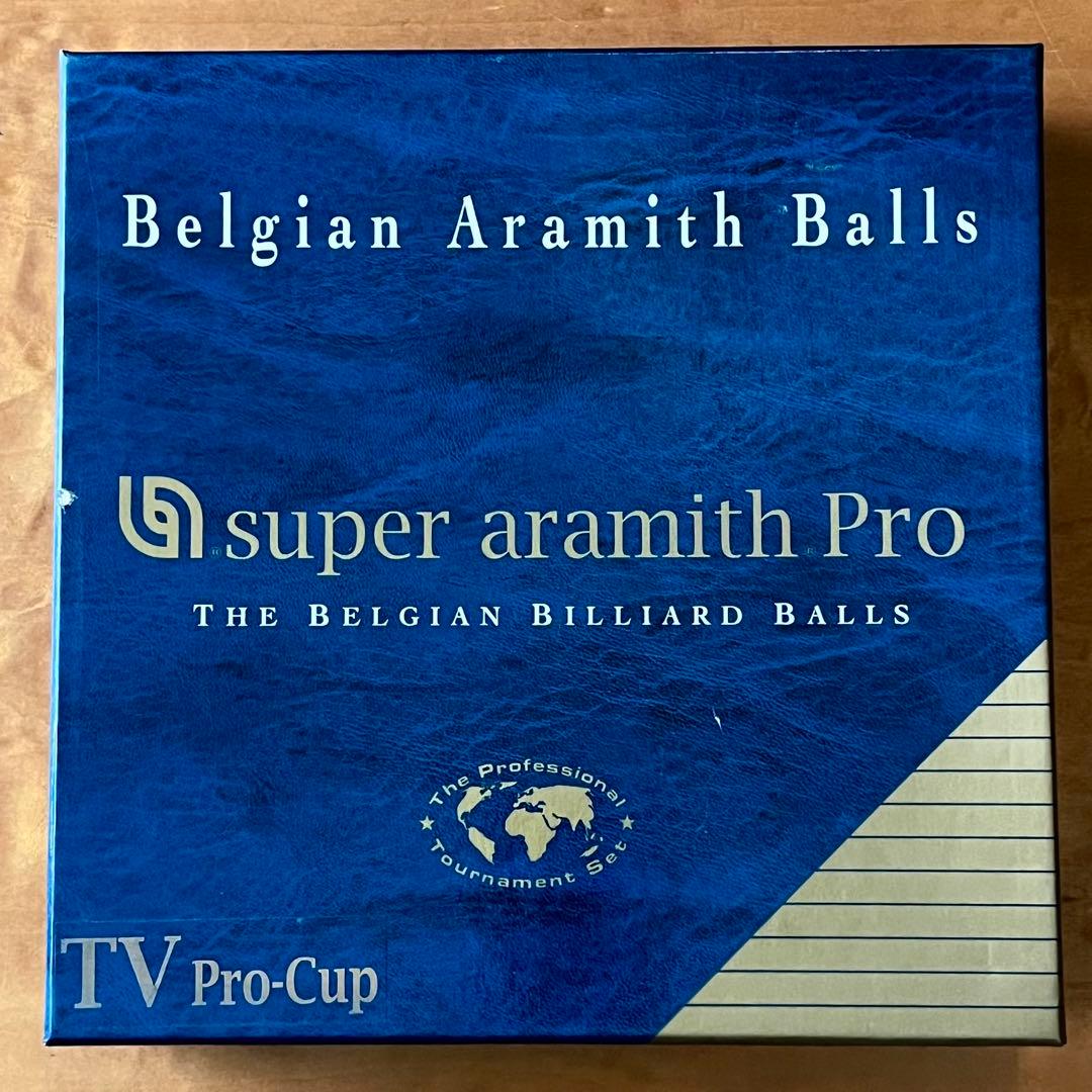 ビリヤード アラミスボール スーパーアラミスプロ TV 説明書付き