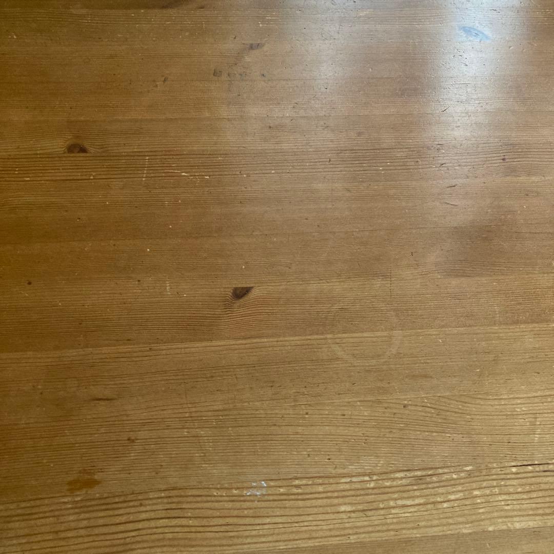 アメリカンカントリー調　パイン材　　折りたたみ式テーブル