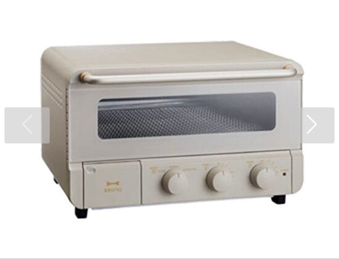 【ちま】スチーム&ベイクトースター　BRUNO グレージュ