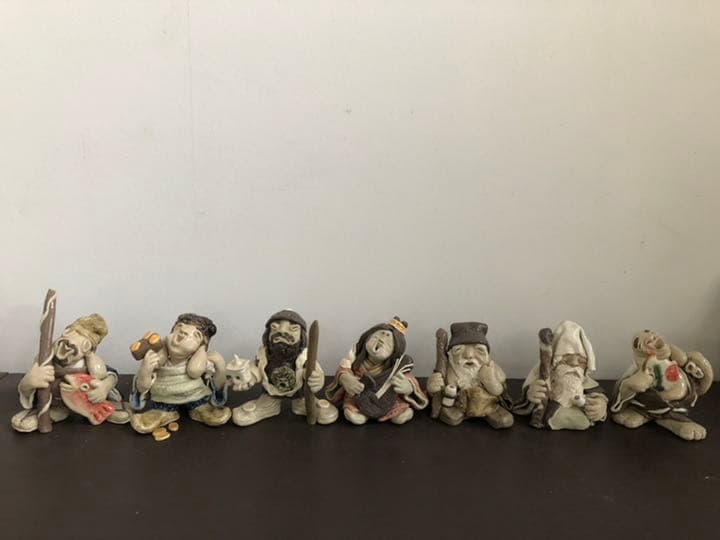 七福神の陶人形