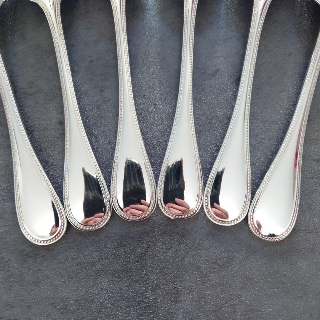 極希少 美品 クリストフル パール ティースプーン 6点
