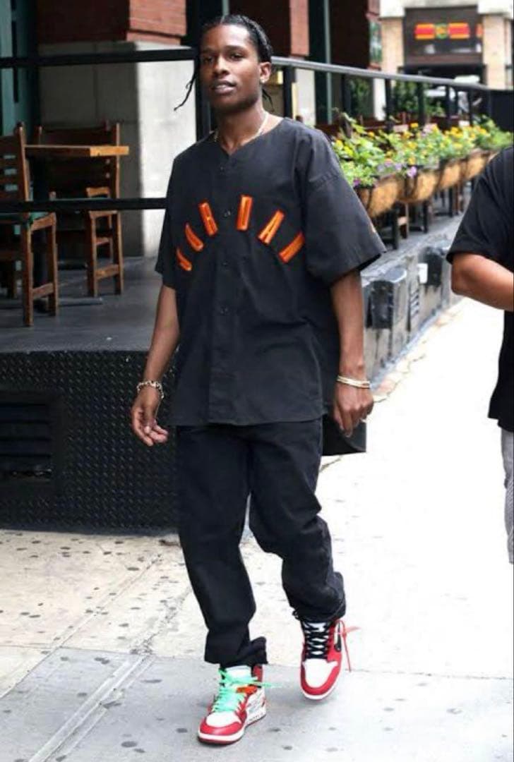 NIKE JORDAN ゲームシャツ　ベースボールシャツ　　90s