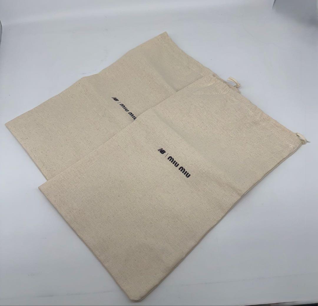 【未使用 箱袋付】ミウミウ × ニューバランス　コラボ スニーカー 22.5㎝