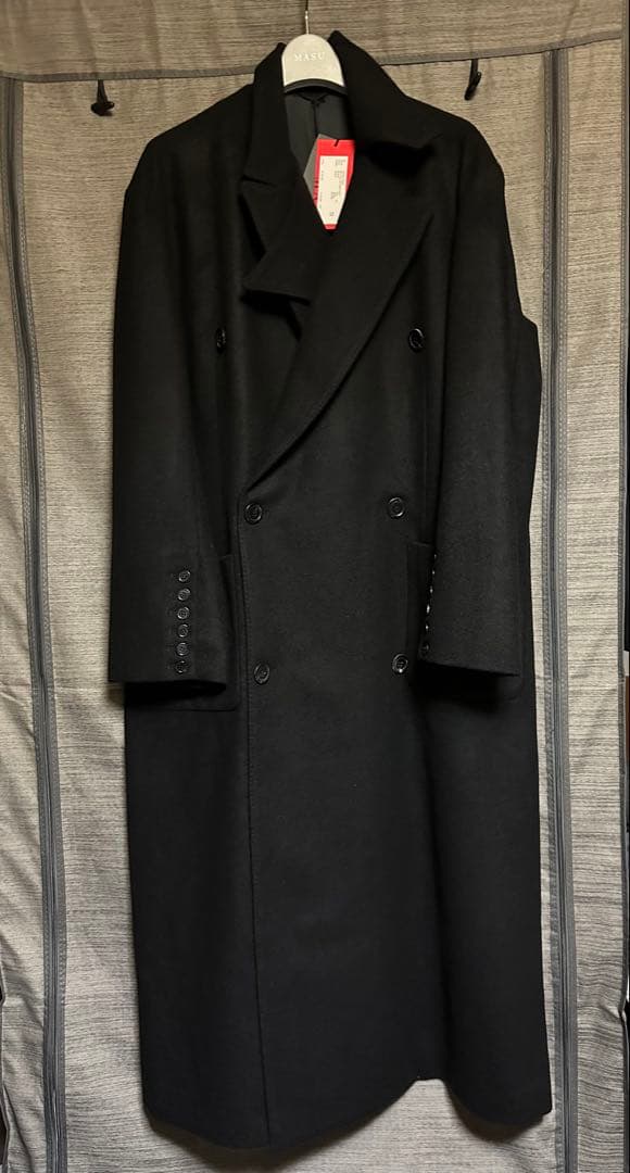 MASU 24AW BAT COLLAR OVERCOAT サイズ44
