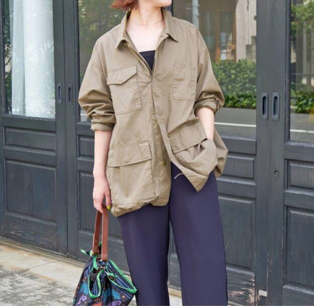 ★Nap★Spick&Span ミリタリーブルゾン　ミリタリーシャツ