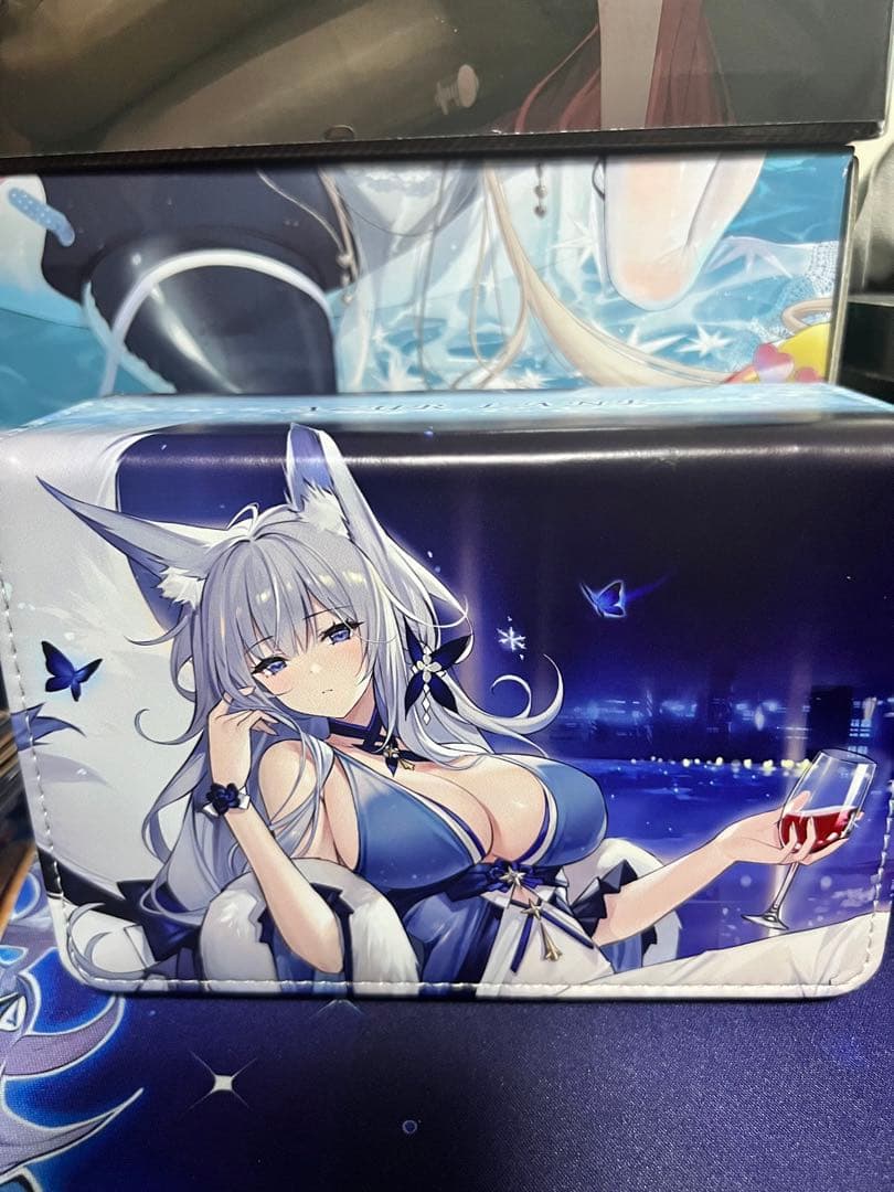 アズールレーントレカアイテムくじa賞信濃合皮製デッキケース