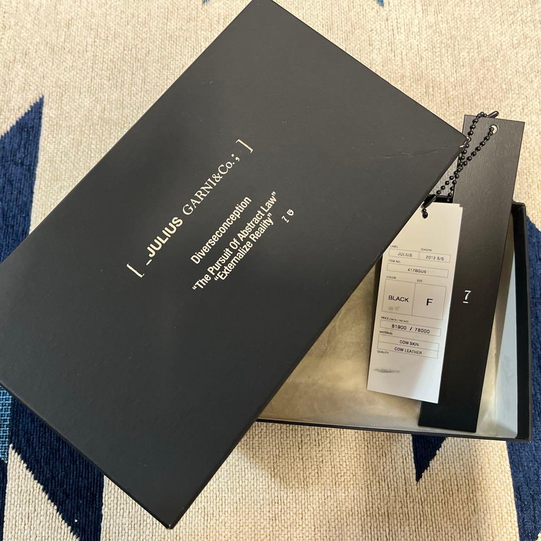 JULIUS ユリウス　BLACK 長財布