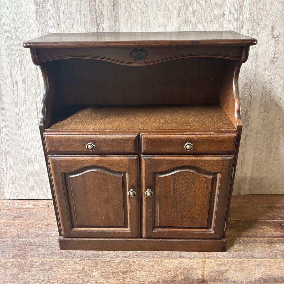 karimoku カリモク グランドコロニアル 電話台 FAX台 チェスト