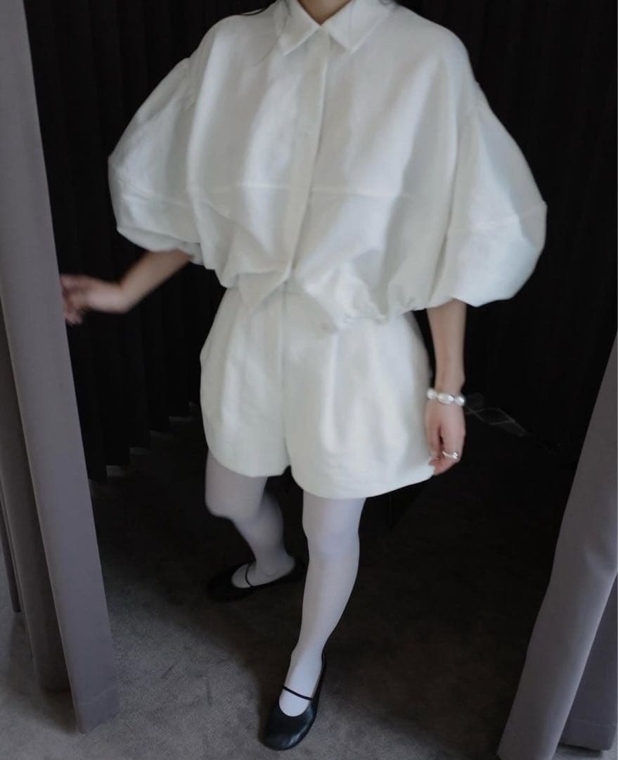 トップス CLANE DAD SHORT BALLOON TOPS