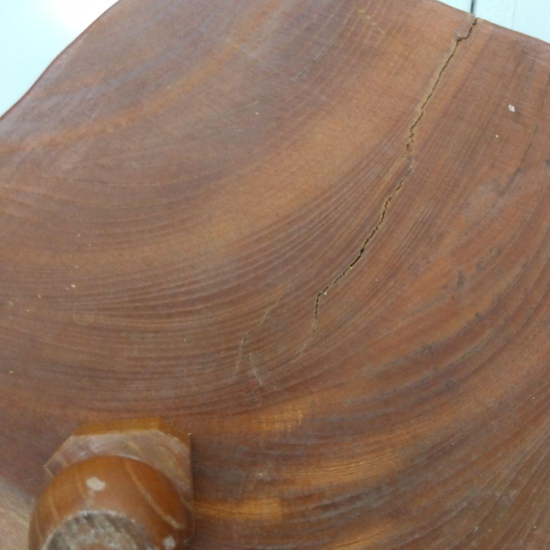 花台　A 　アンティーク　木目　一本木