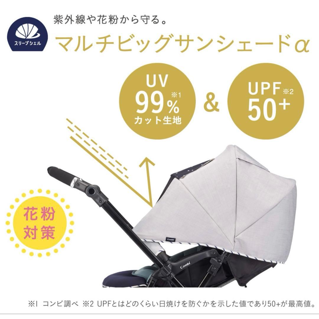 Combi ベビーカー スゴカルα 4キャス