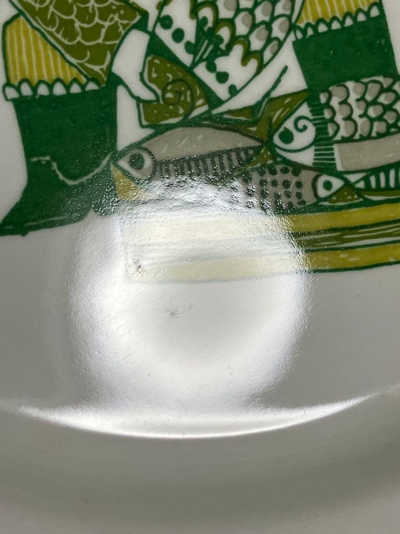 ノルウェー FIGGJO フィッギオ ペアプレート 1960年代