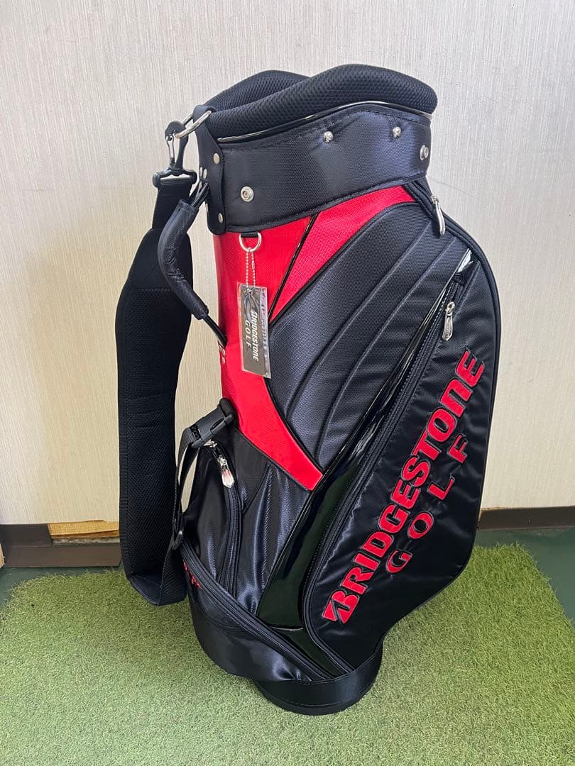 未使用品　軽量キャディーバッグ　ブリヂストンゴルフ