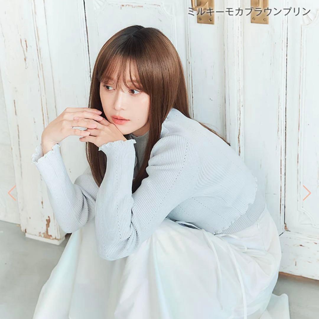 リネアストリア 天使のコフレ ミルキーモカブラウンプリン M フルウィッグ