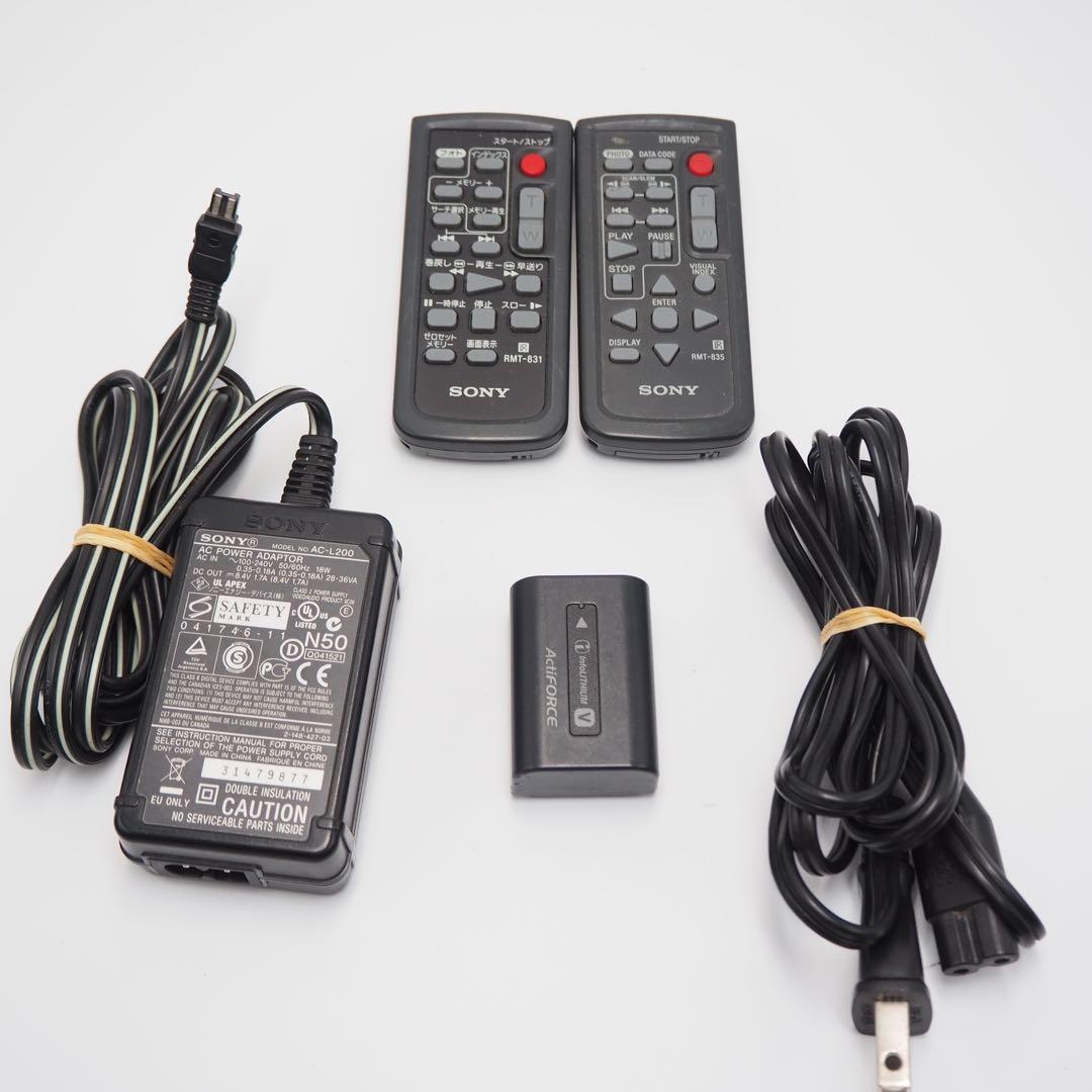 ビデオカメラ SONY HDR-PJ630 リモコン付き 付属品あり