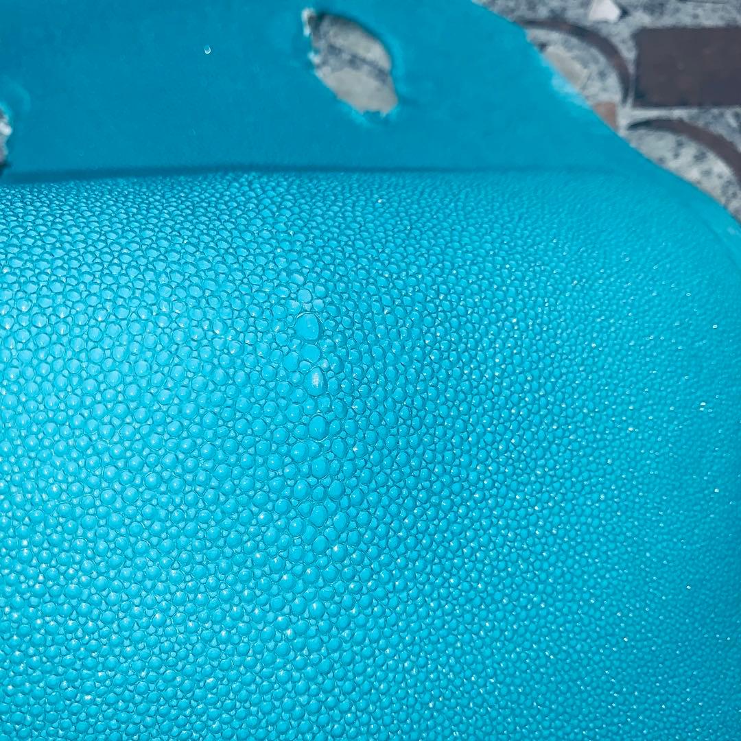 17)エイ革 鮫革 鮫皮 stingray ガルーシャ スティングレイ