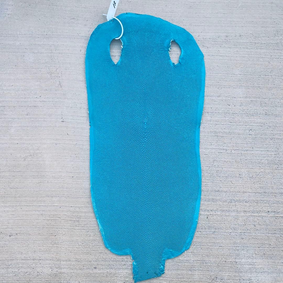 17)エイ革 鮫革 鮫皮 stingray ガルーシャ スティングレイ