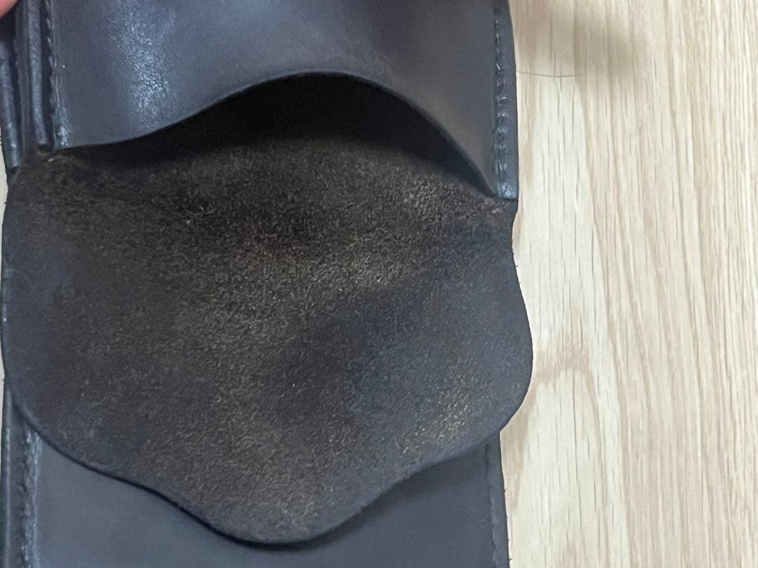 ゴローズ　角型小銭入れ　マチあり　ブラック　goro's