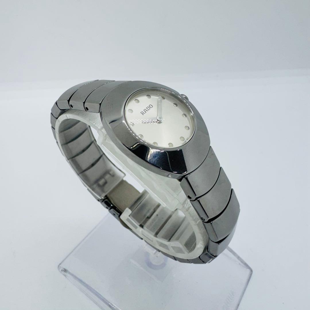 ✨RADO✨ラドー✨シルバー文字盤✨オベーション✨メンズ✨クォーツ✨腕時計✨