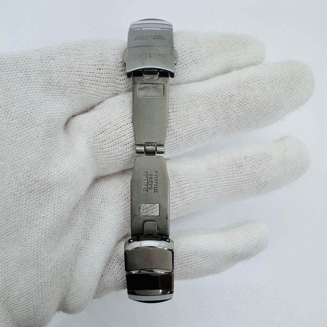 ✨RADO✨ラドー✨シルバー文字盤✨オベーション✨メンズ✨クォーツ✨腕時計✨