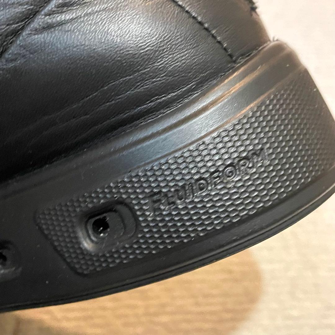 美品♪ecco エコー スニーカー 黒STREET720 24.0 ゴアテックス