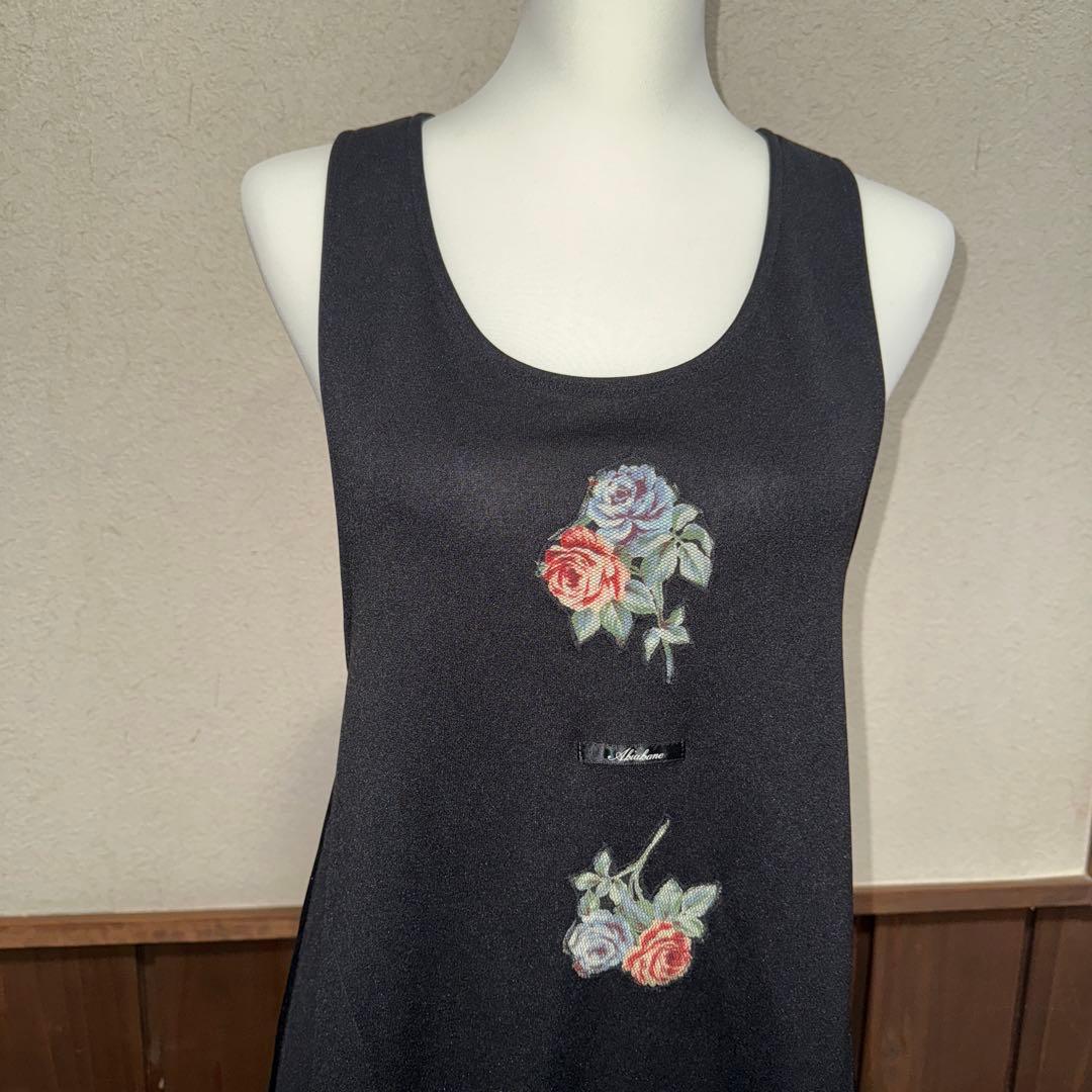 さえら アキアカネ　薔薇のロングエプロン