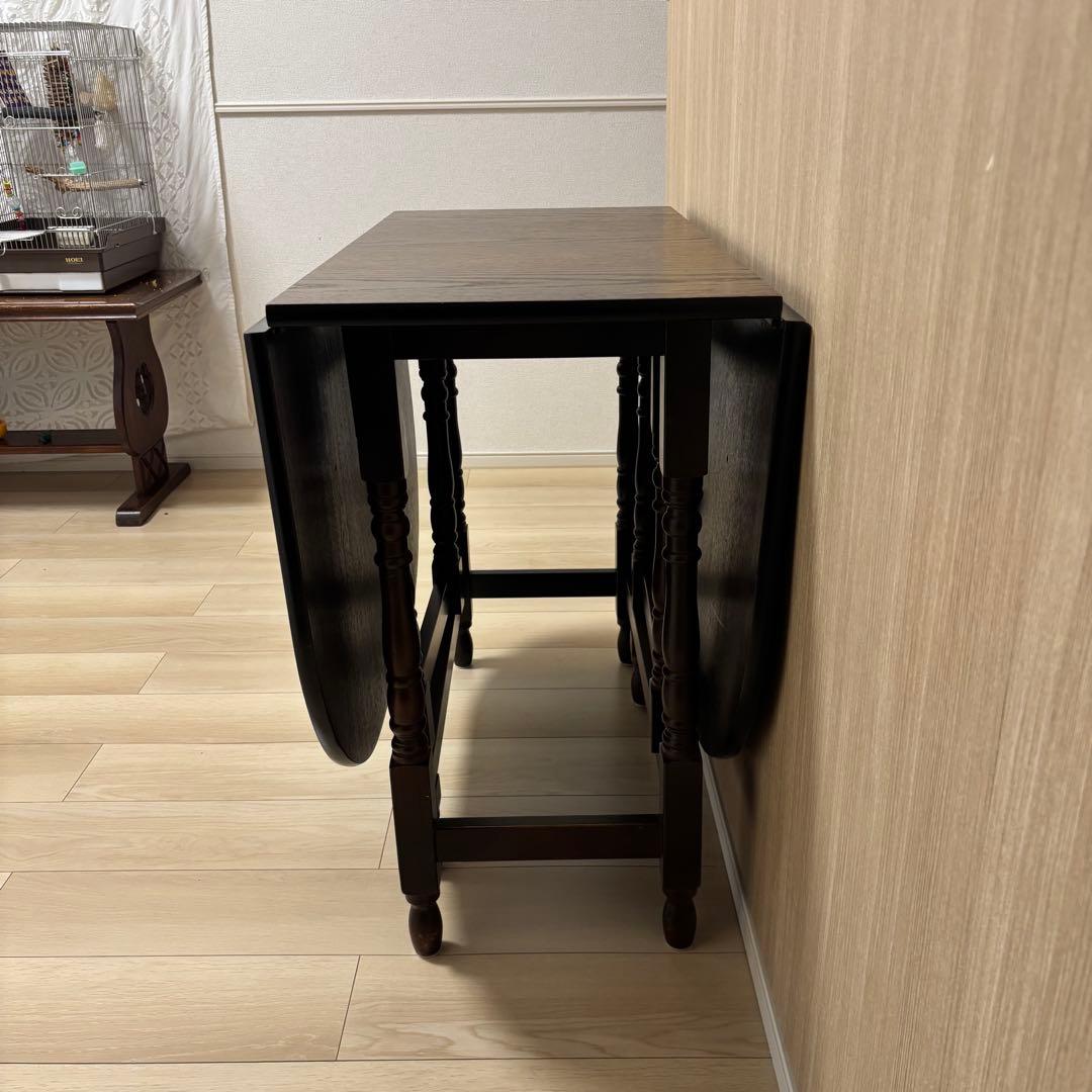 ミッドセンチュリー イギリス製　ゲートレッグテーブル