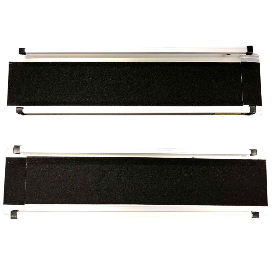 【開封済・未使用】gardhom車椅子用スロープ2本セット　使用高さ8～35cm