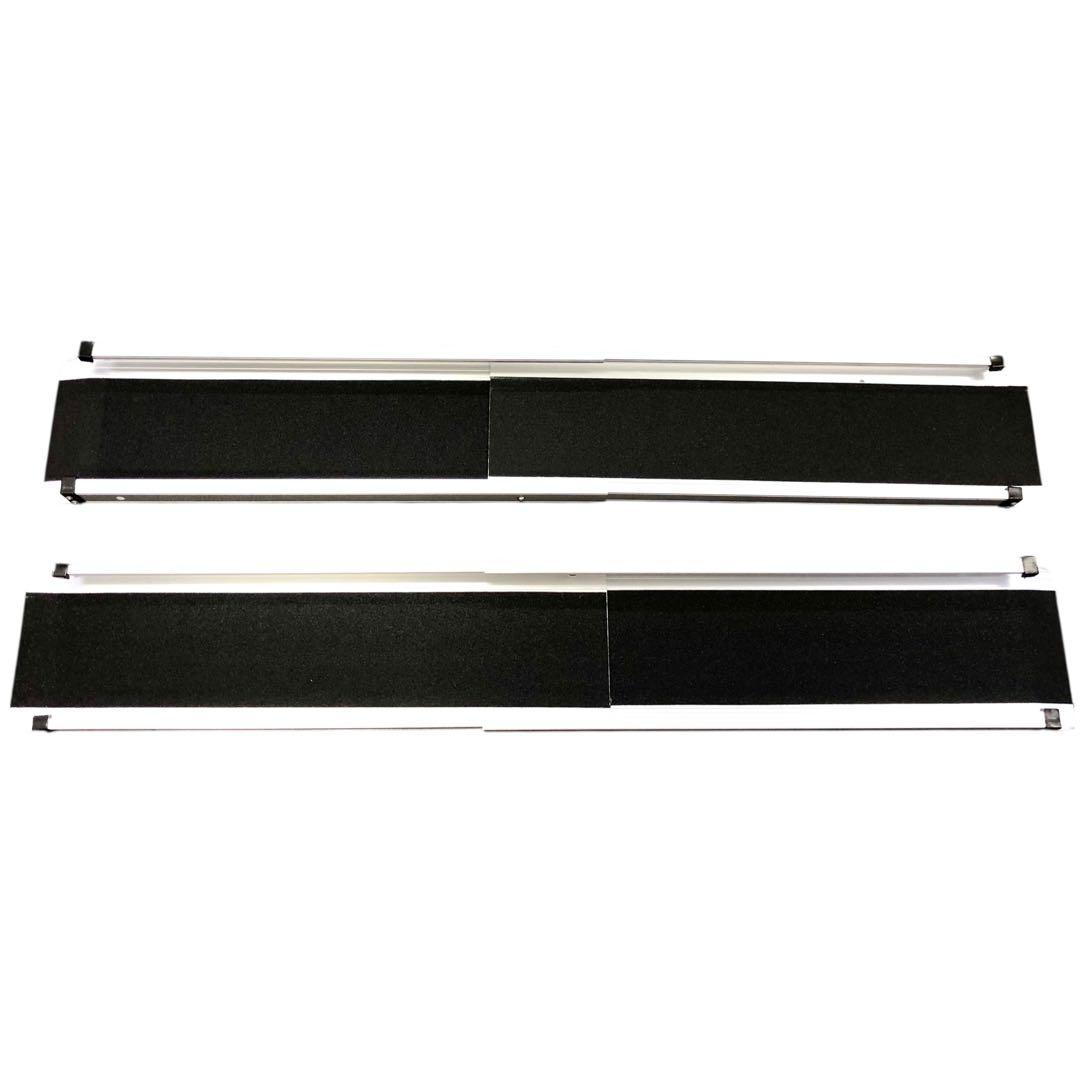 【開封済・未使用】gardhom車椅子用スロープ2本セット　使用高さ8～35cm