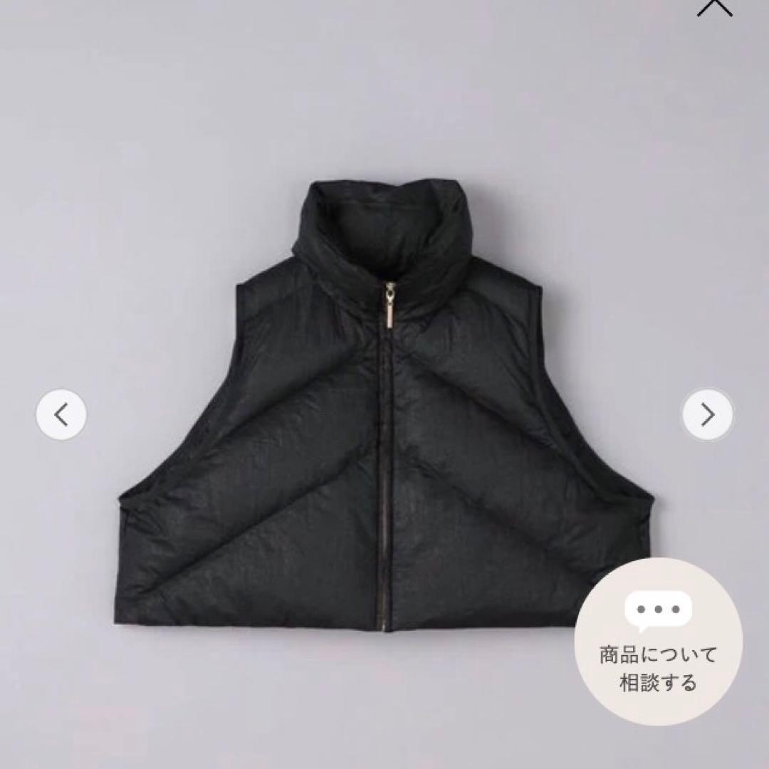 【極美品】シックスバイワン　ダウンベスト　黒