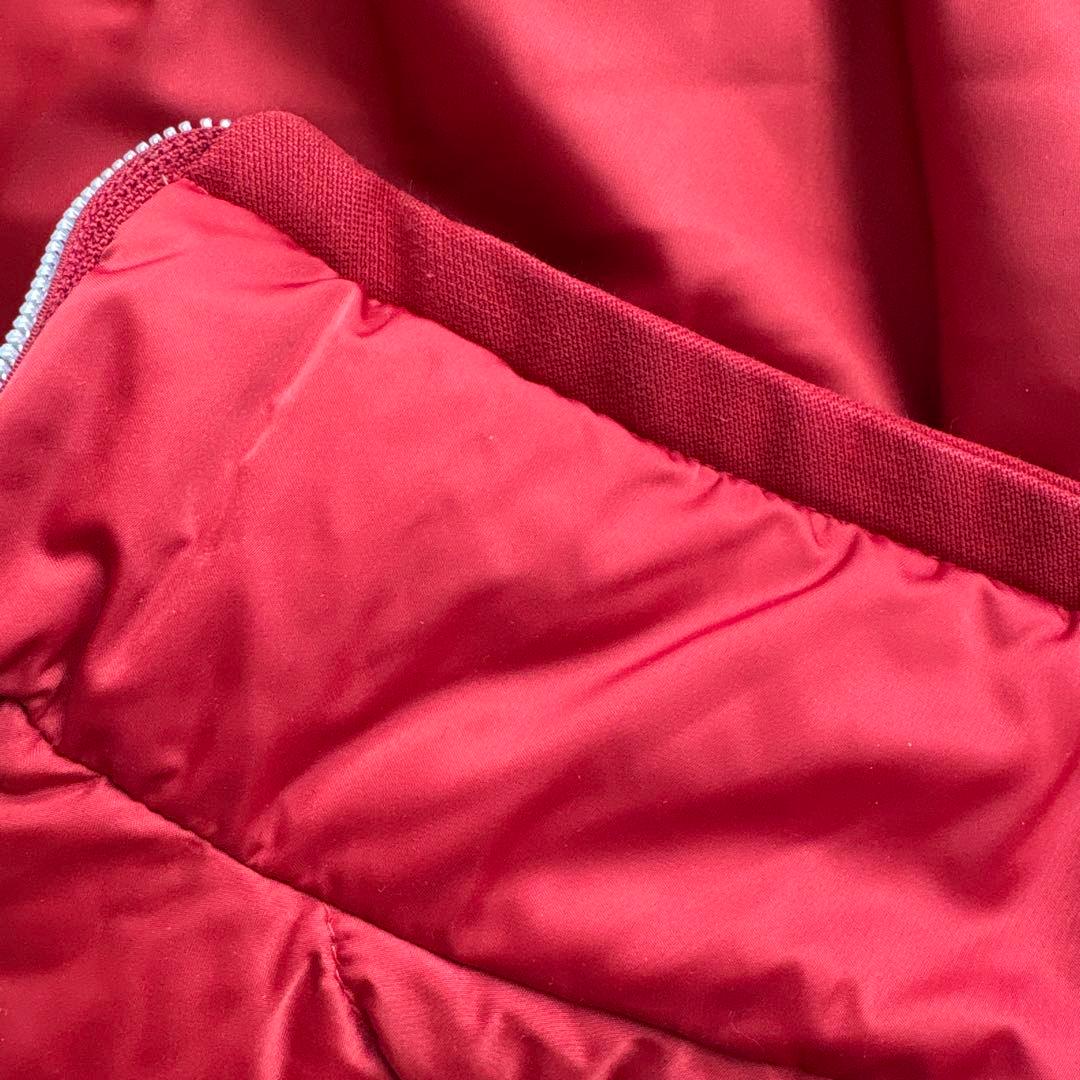 ら*中様 ヘルノ HERNO レッド ダウンジャケット ポーラテック