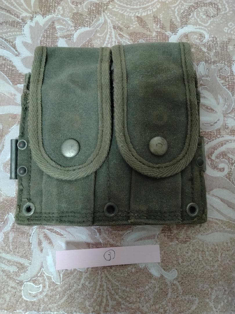 l*k様 ★自衛隊 M1ガーランド小銃弾納マガジンポーチ 昭和33年初期型 ★B