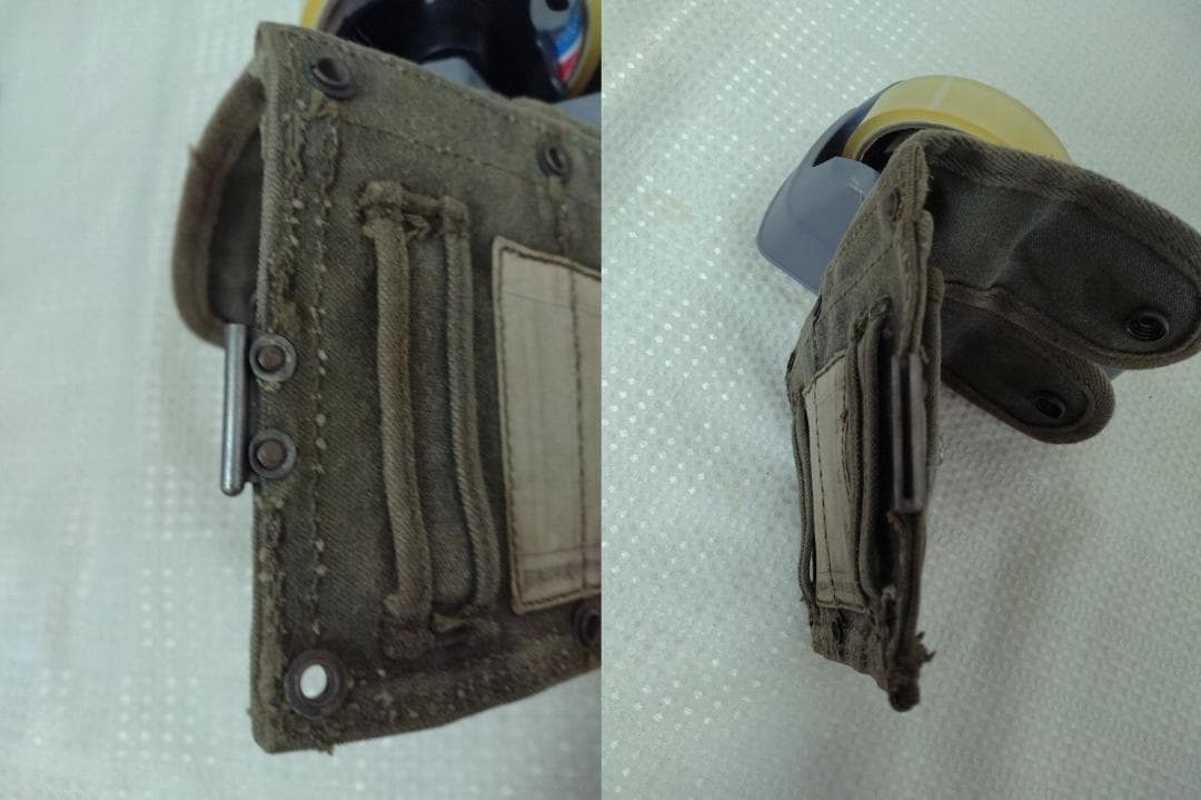 l*k様 ★自衛隊 M1ガーランド小銃弾納マガジンポーチ 昭和33年初期型 ★B