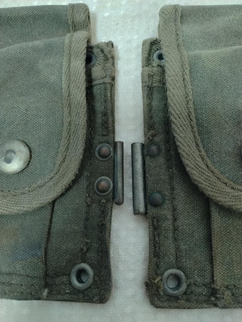 l*k様 ★自衛隊 M1ガーランド小銃弾納マガジンポーチ 昭和33年初期型 ★B