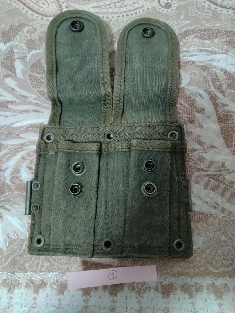 l*k様 ★自衛隊 M1ガーランド小銃弾納マガジンポーチ 昭和33年初期型 ★B