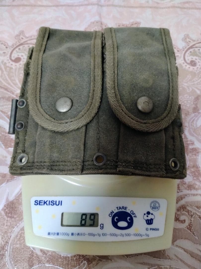 l*k様 ★自衛隊 M1ガーランド小銃弾納マガジンポーチ 昭和33年初期型 ★B