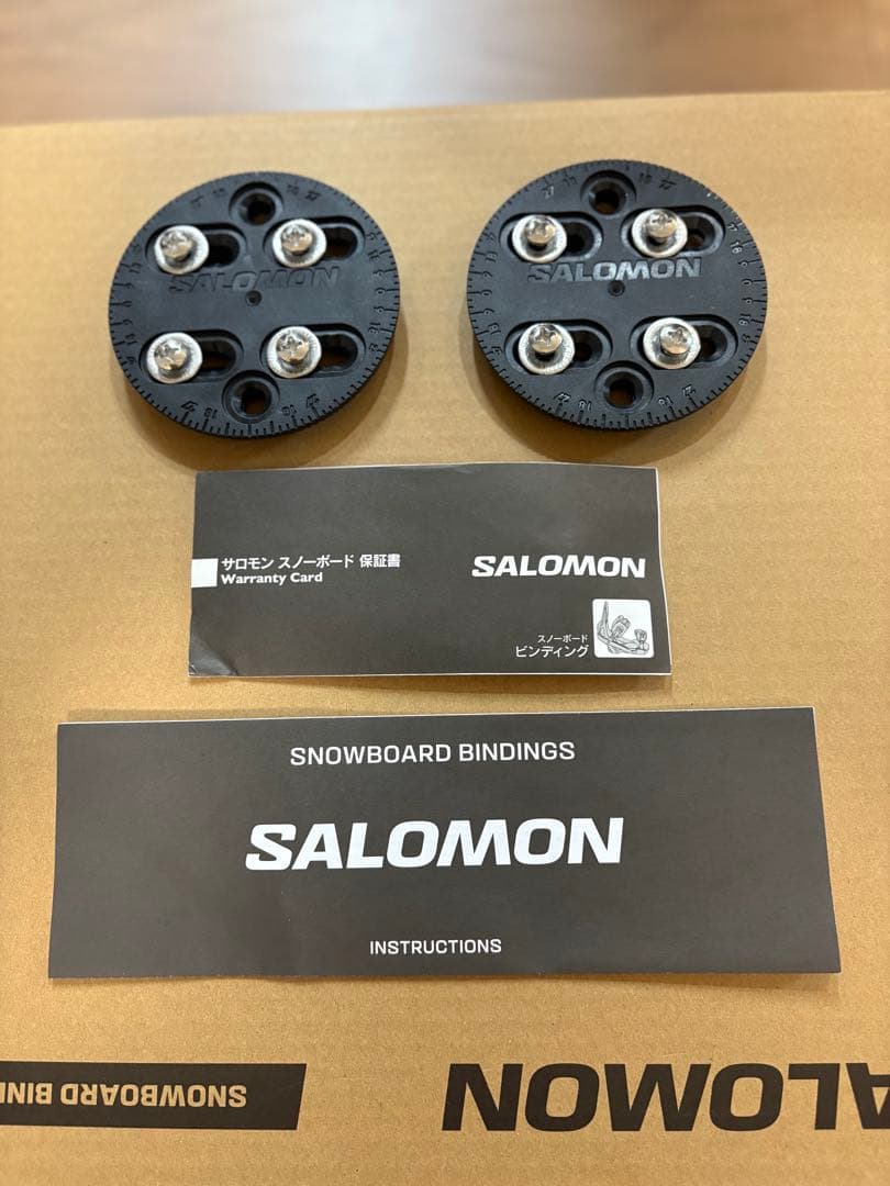 Ryosei様　新品未使用！スノーボード ビンディングサロモン ディストリクト