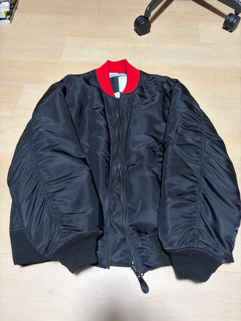UNDERCOVER x FRAGMENT Ma-1ジャケット ブラックサイズ3