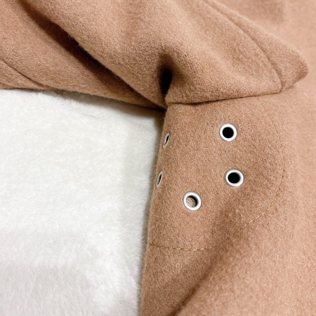 新品同様✨　マッキントッシュ　ステンカラー　コート　ウール　　ブラウン　36