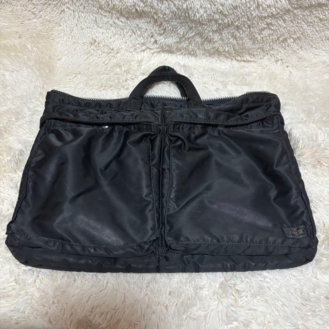 希少✨️ PORTER タンカー 2way A4収納可 ビジネスバッグ ブラック
