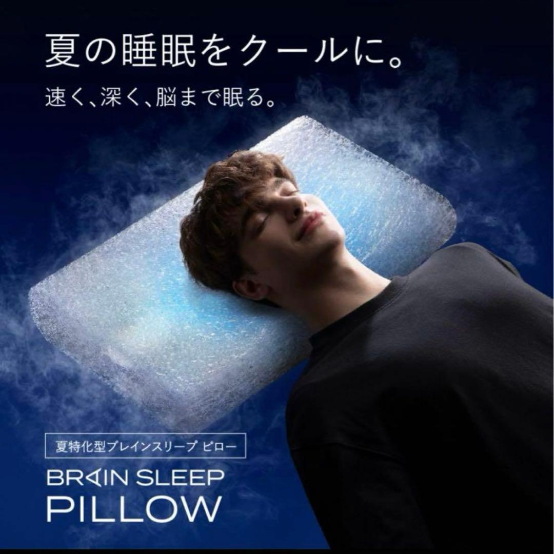 ツノツノさま　未使用品　ブレインスリープ ピロー パーフェクト クール枕＋カバー