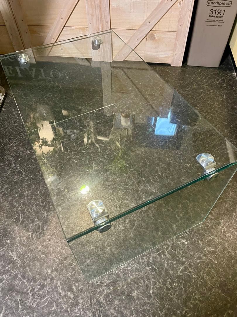 Francfranc（フランフラン） コーヒー テーブル ガラス